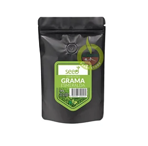 Semente Grama Esmeralda 1Kg Para 1000M²