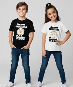 CAMISETA INFANTIL - OVELHINHA DE JESUS