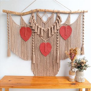 Painel Lyon Macramê no Galho