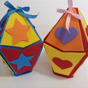 Festa Junina - Kit de 10 Unidades de Decoração Temática