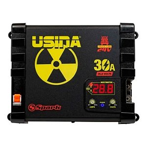 Fonte Automotiva Digital Spark Usina 30A Truck 24 V - Bivolt - Multímetro