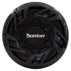 Subwoofer 12" Bomber Carbon - 500 Watts RMS - 4+4 Ohms