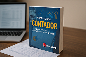 Apostila Digital Concurso Contador – Prefeitura de Rio do Sul – SC – 2025