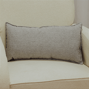 Almofada Rineira - Linho Cinza