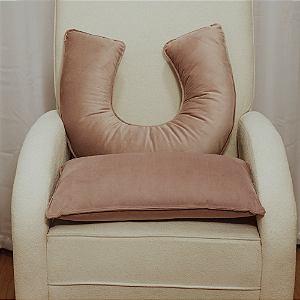 Kit Almofadas Rineira + Amamentação - Velvet Rose