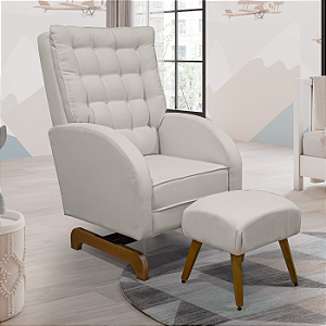 Poltrona Analu + Puff Giulia