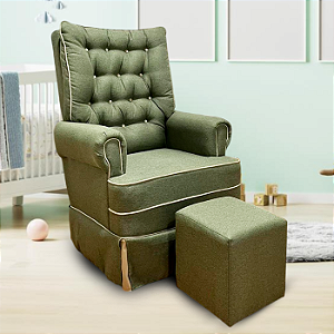 Poltrona Babi + Puff Simples