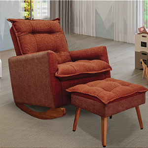 Poltrona Laila (G) + Puff Aylla