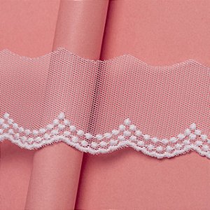 Bordado Inglês Tule Arte Punto BT-019 4,0cm x 13,7mts