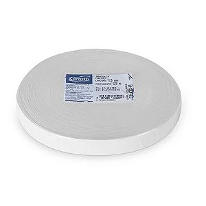 Elástico Zanotti Jaraguá Branco Rolo com 25 mts