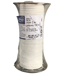 Elástico Jaraguá Branco 100MT