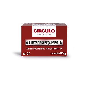 Alfinete de Cabeça Premium Circulo Nº29 com 50gr