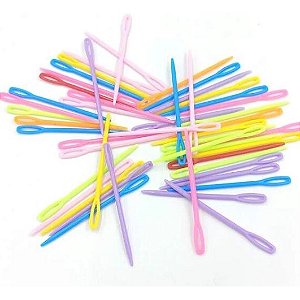 Agulha Plastica 07cm C/10Und