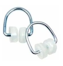 Rodízios P/Trilho Cortina Comum C/100 Und