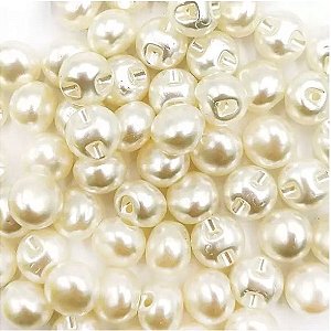 Botão de Pérola com 100 Und