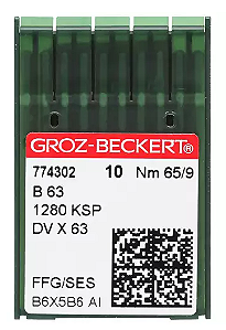 Agulha de Maquina Groz Beckert para Costura B63 Galoneira
