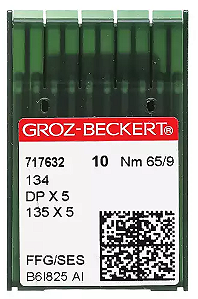 Agulha de Maquina Groz Beckert Cabo Grosso DP5-134