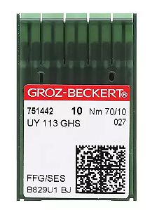 Agulha de Maquina Groz Beckert Elastiqueira UY113