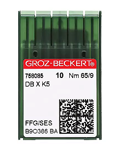 Agulha de Maquina Groz Beckert para Costura DBK5 Bordadeira