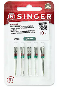 Agulha de Maquina Singer 2020 Simples C/10 Und