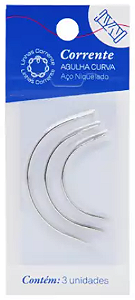 Kit Agulha Curva Coats Com 3und
