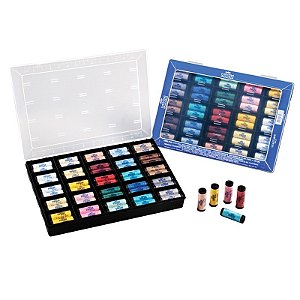 Kit Estojo Linha Magna Com 100 Tubos Sortida