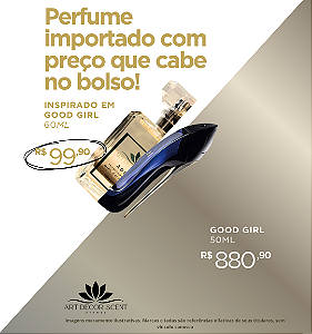 Perfume Importado 60ml - Inspirado em Good Girl