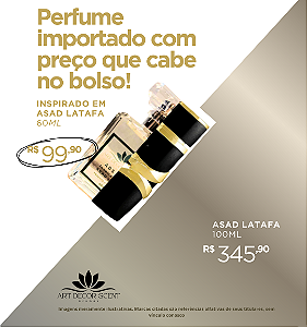 Inspirado em Asad Latafa 60ml