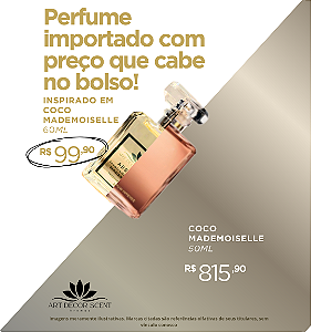Perfume Importado Inspirado em Coco Mademoiselle - 60ml