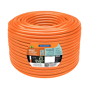 Mangueira Para Jardim 3 Camadas PVC Laranja 50m Tramontina