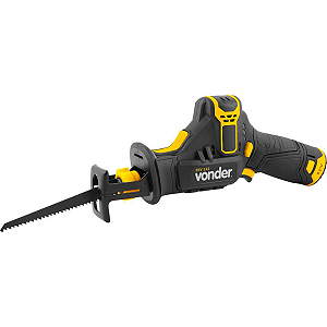 Serra Sabre a Bateria 12v Carregador Bivolt SSV 122 Vonder