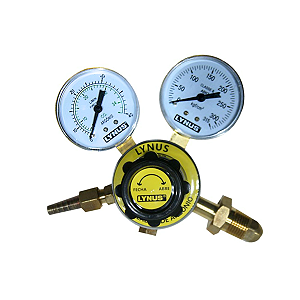 Regulador De Pressão Para Argônio Com Manômetro Lynus