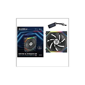 Fan Gamer UNI FAN SL 120 ARGB Preto Reverse Blade