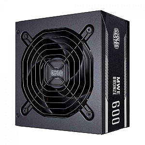 Fonte ATX Cooler Master MWE 600W 80 Plus Bronze