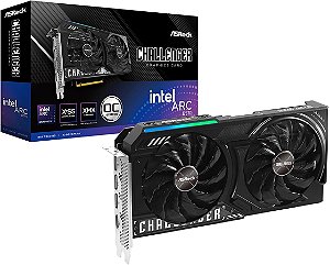 Placa de Vídeo ASRock Intel Arc B570 Challenger 10G OC,10GB GDDR6