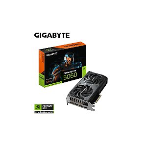 Placa de Vídeo Gigabyte RTX 5060 WINDFORCE 8G oc GDDR7