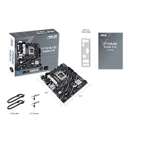 Placa-Mãe ASUS Prime B760M-K D4 Intel LGA 1700 mATX