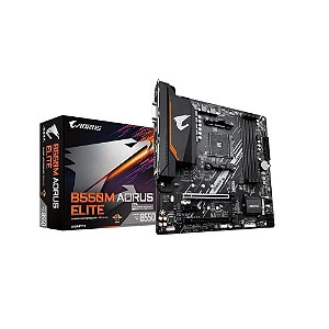 Placa-Mãe Gigabyte B550M AORUS ELITE AM4 DDR4 rev1.1