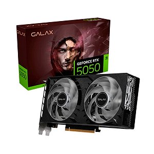 Placa de Vídeo Galax RTX 5050 8GB Black OC