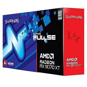 Placa de vídeo SAPPHIRE PULSE RX 9070 XT 16GB Tri-X