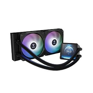 Watercooler Gamdias Aura GL240 LCD ARGB Preto