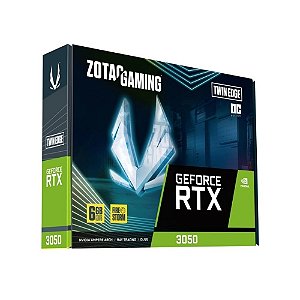 Placa de Vídeo ZOTAC RTX 3050 6GB Twin Edge OC 96bit GDDR6