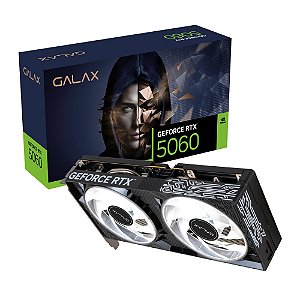 Placa de Vídeo Galax RTX 5060 8GB GDDR7 1-Click OC- 56NSN8MDDXBO