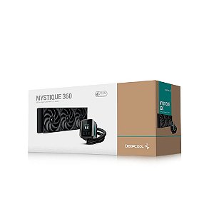 Water Cooler DeepCool Mystique 360A ARGB LCD 360mm PRETO