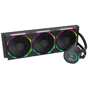 Water Cooler Kalkan Delta V2 360 ARGB LCD Preto KLK00067
