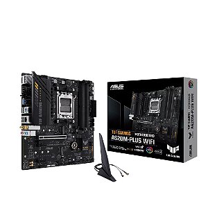 Placa Mãe ASUS TUF A620M-PLUS WIFI AM5 DDR5