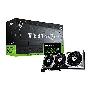 Placa de Vídeo MSI RTX 5060 Ti Ventus 3X OC 16GB