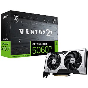 Placa de vídeo RTX 5060 Ti  MSI Ventus 8GB 2X OC Plus