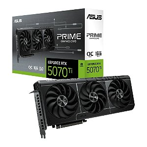 Placa de Vídeo RTX 5070 Ti Asus Prime OC 16GB GDDR7