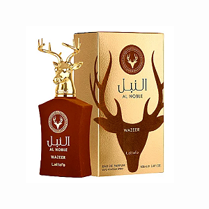 Wazeer Al Noble Lattafa Eau de Parfum Unissex - Perfume Árabe (Ref.Olfativa Velvet Iris Pana Dora)